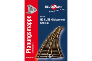 Tillig H0 Planungsmappe Elite-Gleissystem