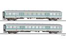 Tillig TT DB AG Reisezugwagen-Set ABn 703 + Bn 719, mintgrün, Ep. V, 2-tlg.