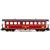 Train Line 45 IIm DFB Vierachs-Plattformwagen B 4229, rot