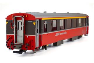 Train Line 45 IIm RhB Personenwagen EW III B 2464, Bernina Express BEX