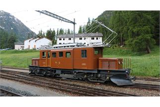Train Line 45 IIm (Sound) RhB Nostalgie-Berninaelektrolok Ge 4/4 182
