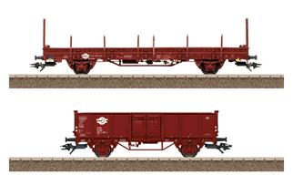 Trix H0 MAV Güterwagen-Set, Ep. IV, 2-tlg.