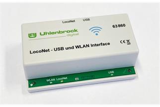 Uhlenbrock LocoNet-USB und WLAN Interface