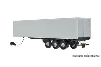 Viessmann H0 CarMotion Koffersattelauflieger 3-achs mit Unterfahrschutz