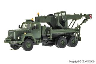 Viessmann H0 CarMotion Magirus Deutz Bergekran 3-achs, Militär
