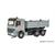 Viessmann H0 CarMotion MB Actros Muldenkipper 3-achs, silber