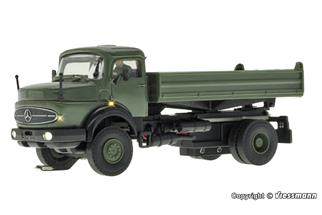 Viessmann H0 CarMotion MB Rundhauber Kipp-Pritsche 2-achs, Militär