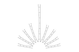 Viessmann N Fertig-Fahrdraht L=103.5 mm (Inhalt: 5 Stk.)