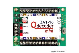Viessmann Qdecoder Lichtdecoder ZA1-16 mini [QD217]