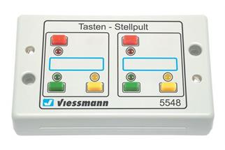 Viessmann Tasten-Stellpult, dreibegriffig, rückemeldefähig