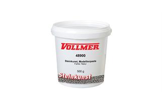 Vollmer Steinkunst-Modellierpaste, Natur, 500 ml