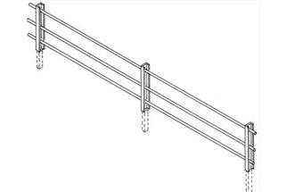 Weinert 0 Zaun aus Blechprofilen