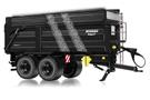 Wiking 1:32 Krampe Big Body 650 Hinterkipper mit Silageaufsatz, schwarz mit Reifenspuren