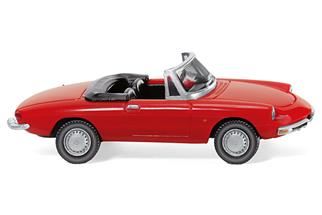 Wiking H0 Alfa Romeo Spider, rot