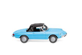 Wiking H0 Alfa Spider, hellblau