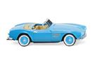 Wiking H0 BMW 507 Cabrio, hellblau