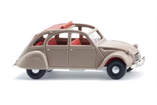 Wiking H0 Citroen 2 CV, olivgrau