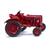 Wiking H0 Fahr Schlepper, purpurrot