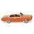 Wiking H0 Ford 17M, orange mit weissem Dach