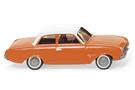 Wiking H0 Ford 17M, orange mit weissem Dach