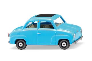 Wiking H0 Glas Goggomobil, eisblau