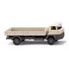 Wiking H0 Henschel HS 14/16 Pritschen-LKW, perlweiss/quarzgraz