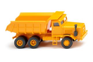 Wiking H0 Kaelble Muldenkipper, maisgelb