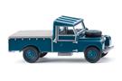 Wiking H0 Land Rover Pickup, azurblau