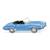 Wiking H0 MB 190 SL Cabrio, hellblau