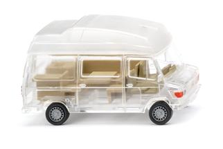 Wiking H0 MB 207 D Wohnmobil, transparent