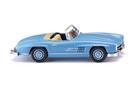 Wiking H0 MB 300 SL Cabrio, hellblau