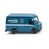 Wiking H0 MB 507 D Kastenwagen, MB Service