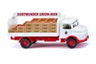 Wiking H0 MB Kurzhauber Getränke-LKW, Dortmunder Union