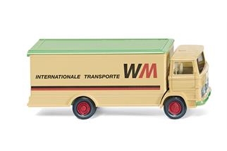 Wiking H0 MB LP 1317 Koffer-LKW, WM Internationale Transporte