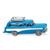 Wiking H0 Opel Caravan 1957, hellblau/weiss