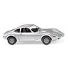 Wiking H0 Opel GT, silber-metallic