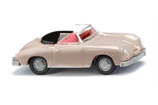 Wiking H0 Porsche 356 Cabrio, sahara beige