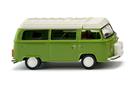 Wiking H0 VW T2b Campingbus, grün