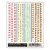 Woodland Decals Buchstaben Tuscan + Playbill