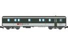 Aare Valley Models N SBB Gepäckagen EW II D, neue Schrift, mit Innenbeleuchtung/Zugschluss