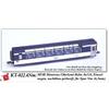 AB-Modell/Kato N MOB Panoramawagen As 114, nachtblau/perlweiss