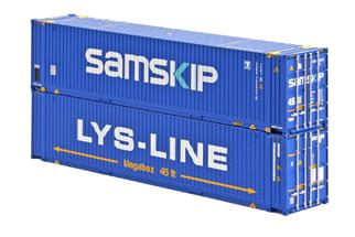ACME H0 45'-Container-Set Samskip/Lys-Line, 2-tlg.