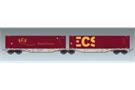ACME H0 Doppel-Containertragwagen Sggmrss, ECS, Ep. V-VI