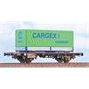 ACME H0 DSB Containertragwagen Lgmns, Cargex Danmark, Ep. V