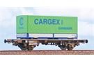 ACME H0 DSB Containertragwagen Lgmns, Cargex Danmark, Ep. V
