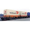 ACME H0 DSB Containertragwagen Sgns, DanTransport, Ep. IV-V