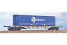 ACME H0 Ermewa Containertragwagen Sgnss, Geodis, Ep. VI