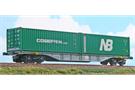 ACME H0 Ermewa Containertragwagen Sgnss, Nordic Bulkers/Cogefrin, Ep. V-VI