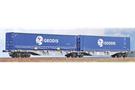 ACME H0 Ermewa Doppel-Containertragwagen Sggmrss 90', Geodis, Ep. VI