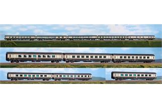 ACME H0 FS Reisezug-Wagenset TEE 92/93 Adriatico, Ep. IV, 11-tlg.